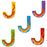 Lanka Kade: Wooden Animal Letter - J