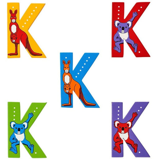 Lanka Kade: Wooden Animal Letter - K