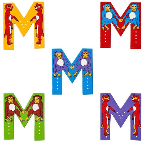 Lanka Kade: Wooden Animal Letter - M