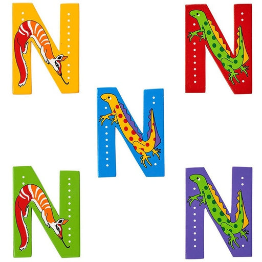 Lanka Kade: Wooden Animal Letter - N
