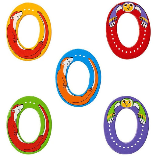 Lanka Kade: Wooden Animal Letter - O