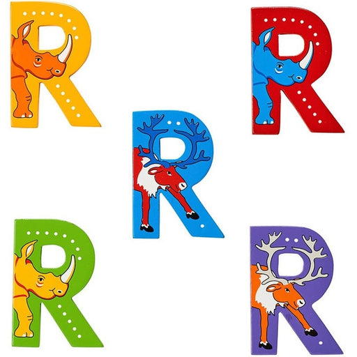 Lanka Kade: Wooden Animal Letter - R