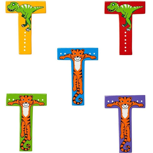 Lanka Kade: Wooden Animal Letter - T