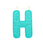 Lilliputiens Alphabet Set - H