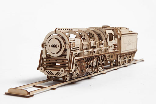 Ugears: Mechanical Models - Steam Locomotive with Tender
