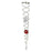 Natures Melody - Windspinner - Spiral Red & Clear Ball 18"