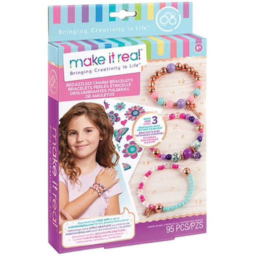 Make It Real - Bedazzled Charm Bracelets