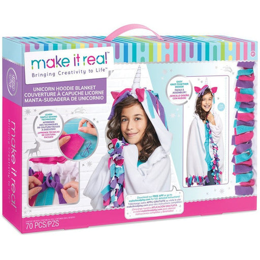 Make it Real - Unicorn Hoodie Blanket