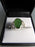 ManaNZ: Men's Oval Greenstone Ring with Koru Detail in Stirling Silver