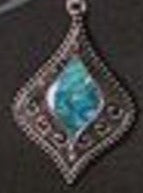 Marine Opal - Moroccan Antique Pendant