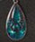 Marine Opal - Turquoise Double Teardrop Necklace