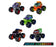 Majorette: Monster Rockerz Color Changers - Volkswagon T1