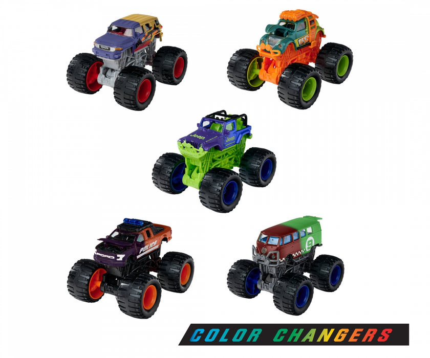 Majorette: Monster Rockerz Color Changers - Volkswagen Beetle