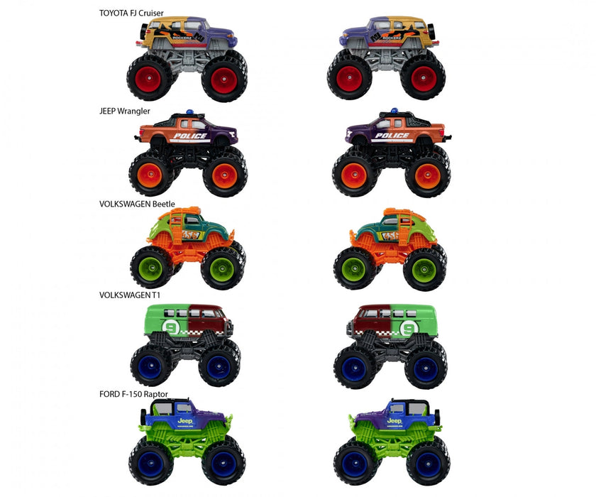Majorette: Monster Rockerz Color Changers - Toyota FJ Cruiser