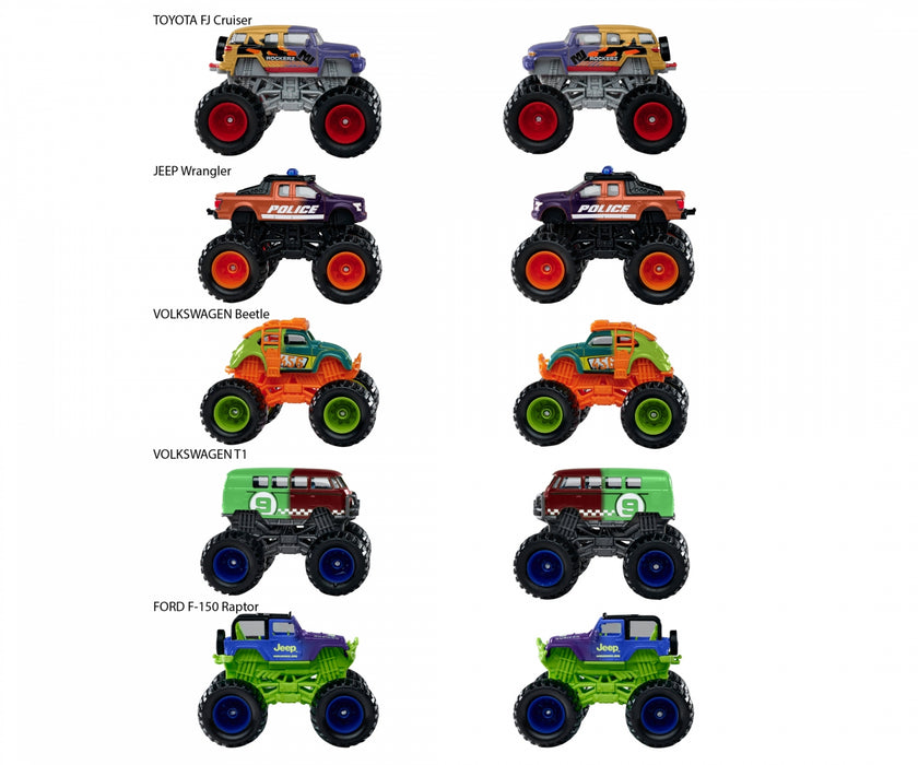 Majorette: Monster Rockerz Color Changers - Volkswagen Beetle