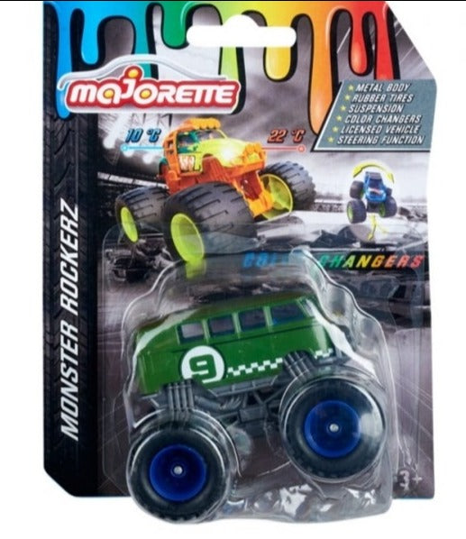 Majorette: Monster Rockerz Color Changers - Volkswagon T1