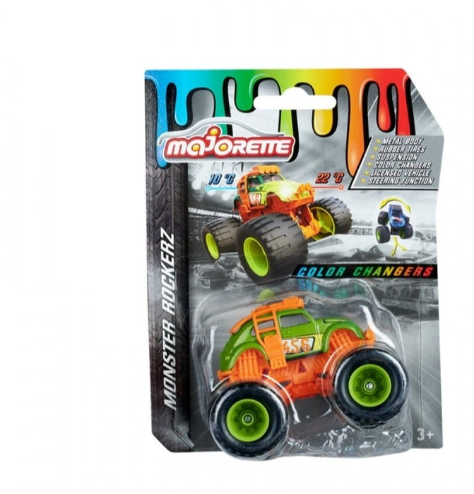 Majorette: Monster Rockerz Color Changers - Volkswagen Beetle