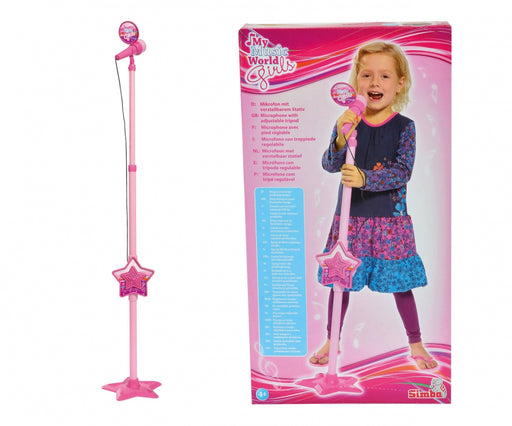 Simba - My Music World - Girls Microphone with Stand