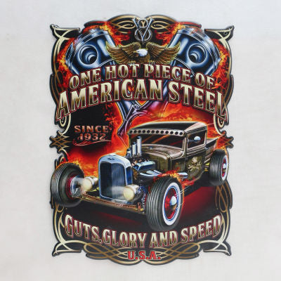 Man Cave - American Steel Sign
