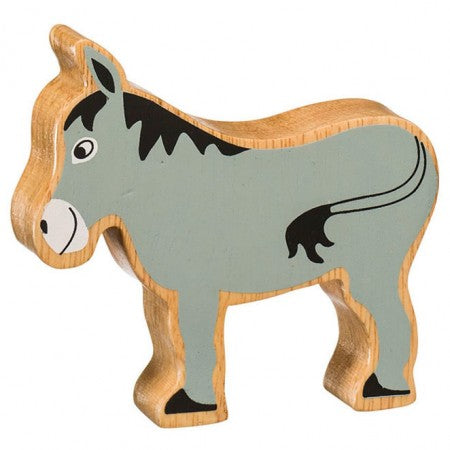 Lanka Kade: Wooden Animals - Grey Donkey