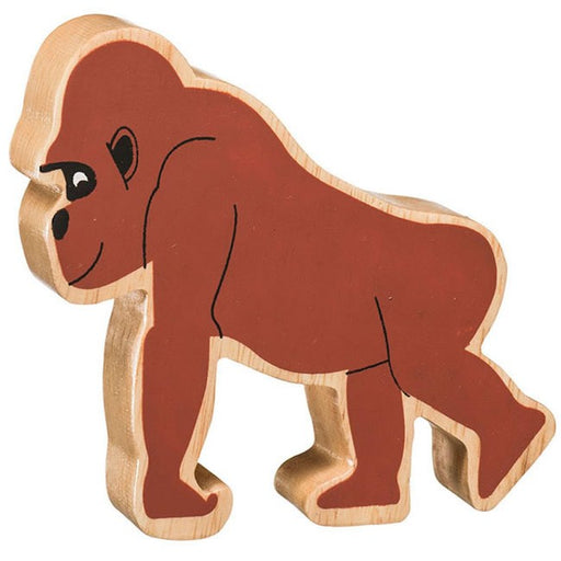 Lanka Kade: Wooden Animals - Brown Gorilla