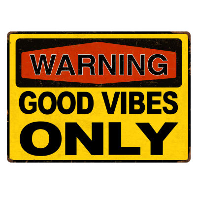 Man Cave - Good Vibes Sign