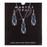 Marine Opal - Blue Paua Jandal Earring & Pendant Set