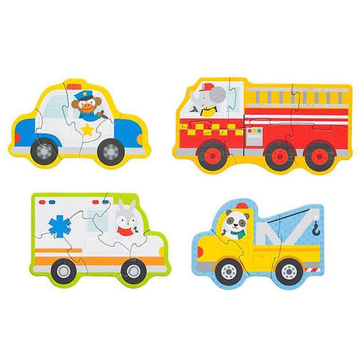 Petit Collage - Beginner Puzzle Rescue Vehicles