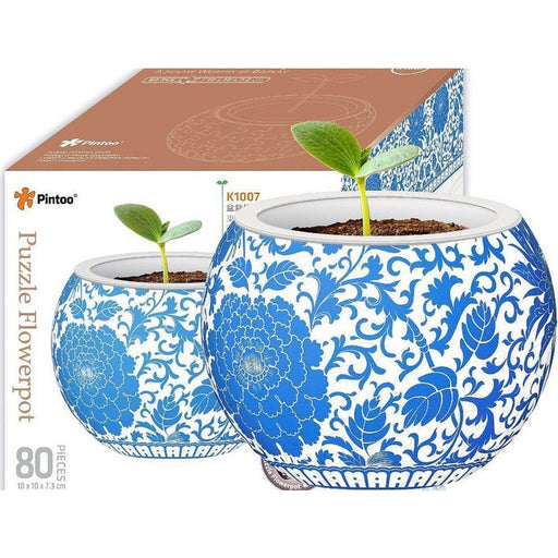 Pintoo Puzzle Flowerpot - Oriental Floral