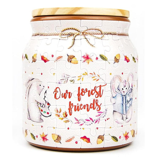 Pintoo Puzzle Jar - Rabbit & Squirrel
