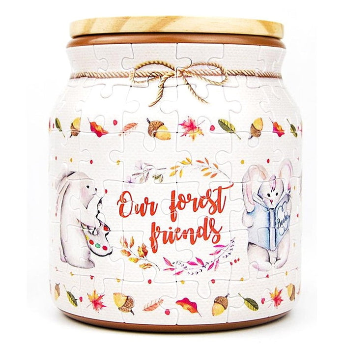 Pintoo Puzzle Jar - Rabbit & Squirrel