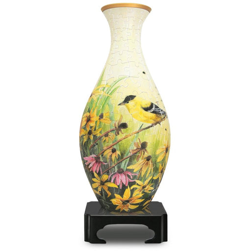 Pintoo Puzzle Vase - Goldfinches