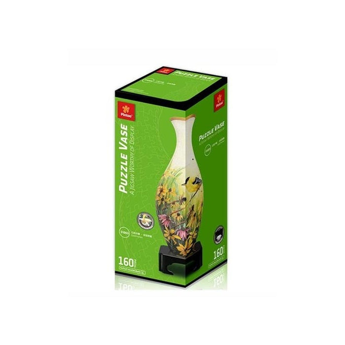 Pintoo Puzzle Vase - Goldfinches