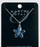 Marine Opal - Blue Flower Necklace