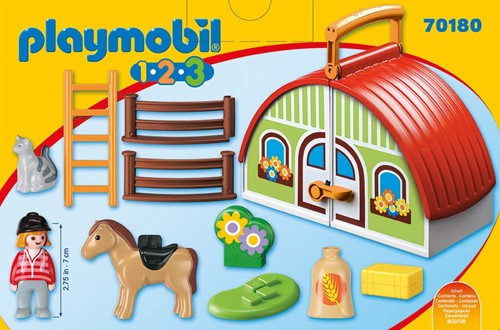 Playmobil 70180 - 123 My Take Along Farm