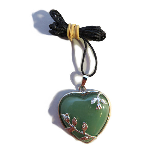 Wildside PS33 - Heart Pendant Aventurine