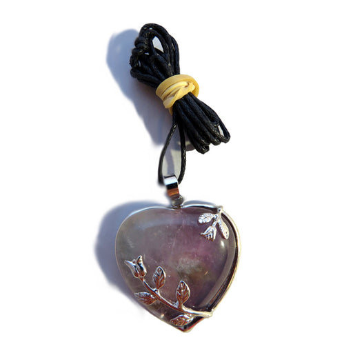 Wildside PS36 - Heart Pendant Amethyst