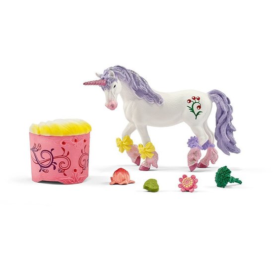 Schleich - Unicorn and Pegasus Care & Feed Set