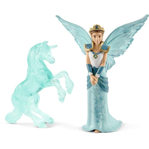 Schleich - Eyela with Unicorn Ice Sculpture