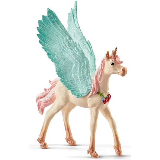 Schleich Bayala - Decorated Unicorn Pegasus Foal