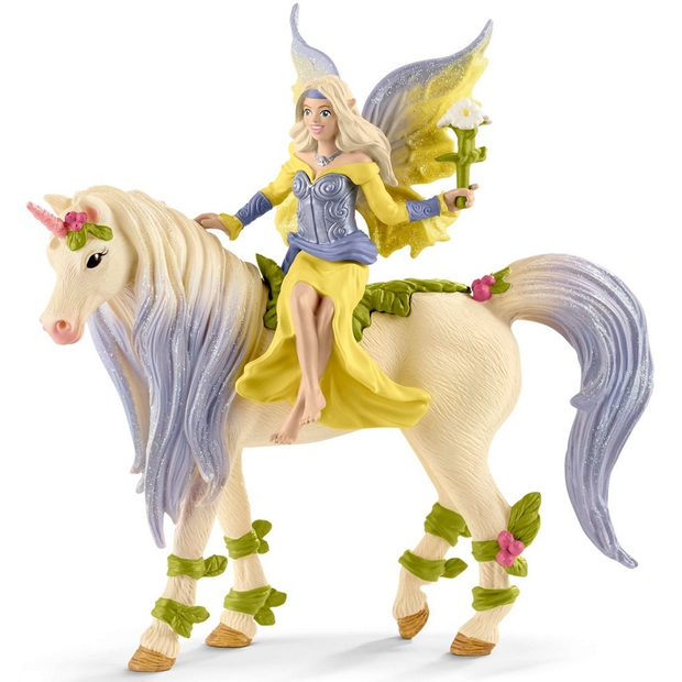 Schleich - Fairy Sera with Blossom Unicorn