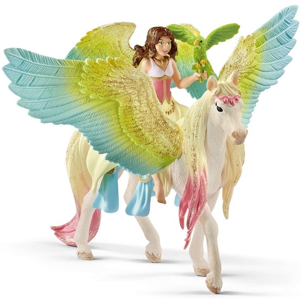 Schleich - Fairy Surah with Glitter Pegasus