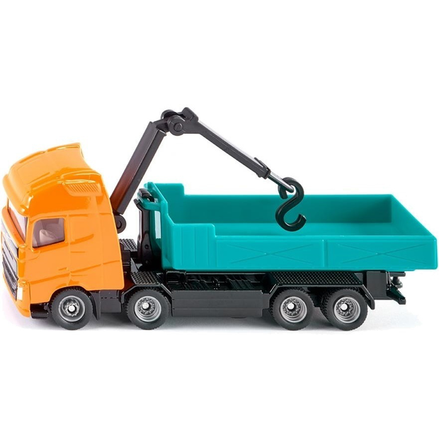 Siku 1683 - Volvo Truck with Roll-Off Tipper & Crane