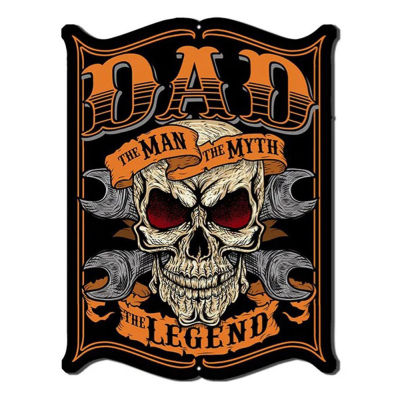 Man Cave - Dad The Legend Sign