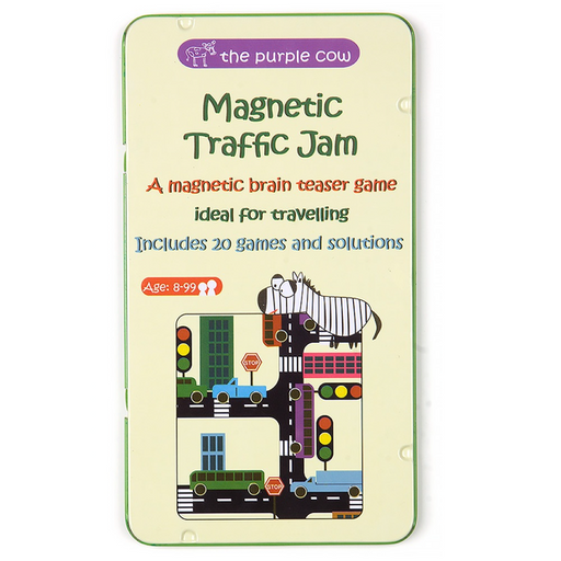 The Purple Cow - Magnetic Travel Game Traffic Jam