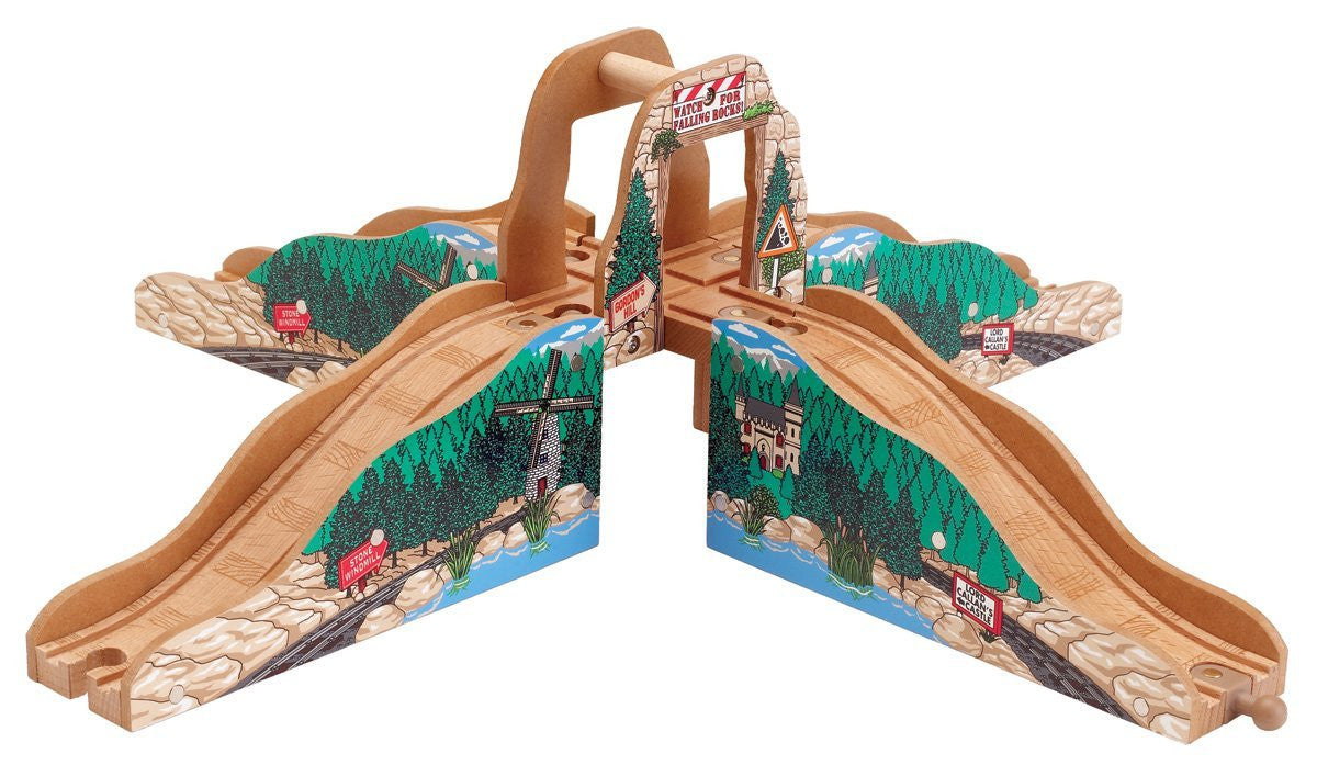 Thomas & Friends Wooden Railway 4-in-1 Mountain Crossing