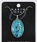 Marine Opal - Oval Snake Chain Paua Disc