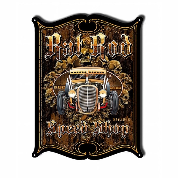 Man Cave - Rat Rod Sign